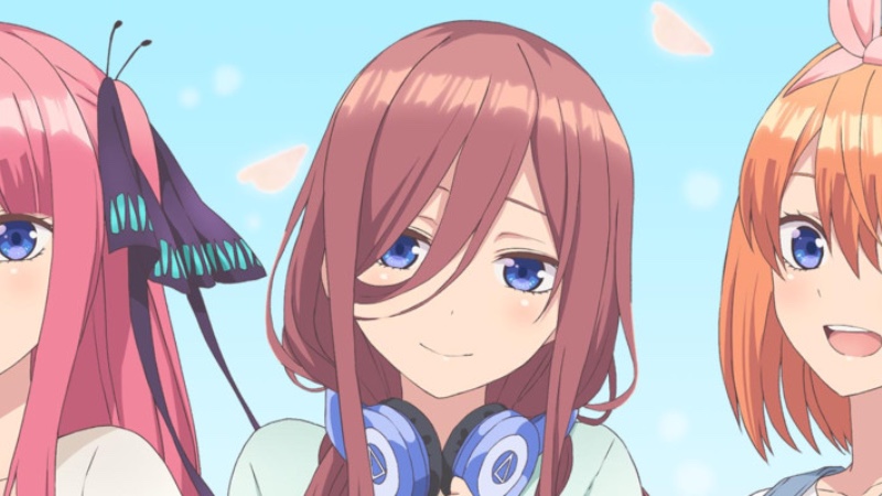 Cover Coloring Page - 5-toubun no Hanayome
