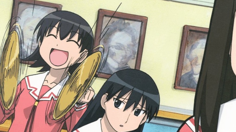 Cover Coloring Page - Azumanga Daiou The Animation
