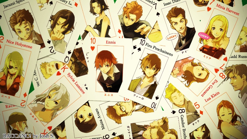 Cover Coloring Page - Baccano!