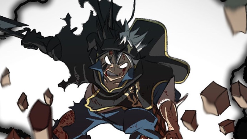 Cover Coloring Page - Black Clover