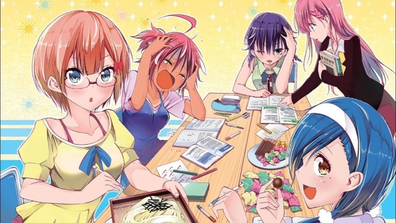Cover Coloring Page - Bokutachi wa Benkyou ga Dekinai