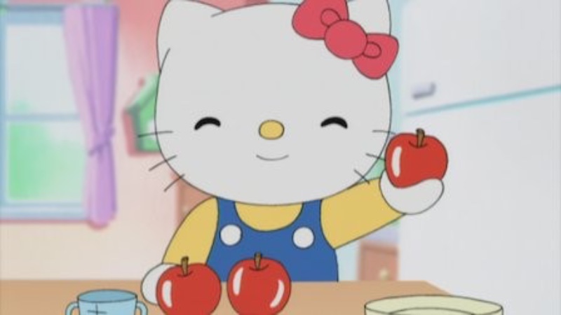 Cover Coloring Page - Daisuki! Hello Kitty