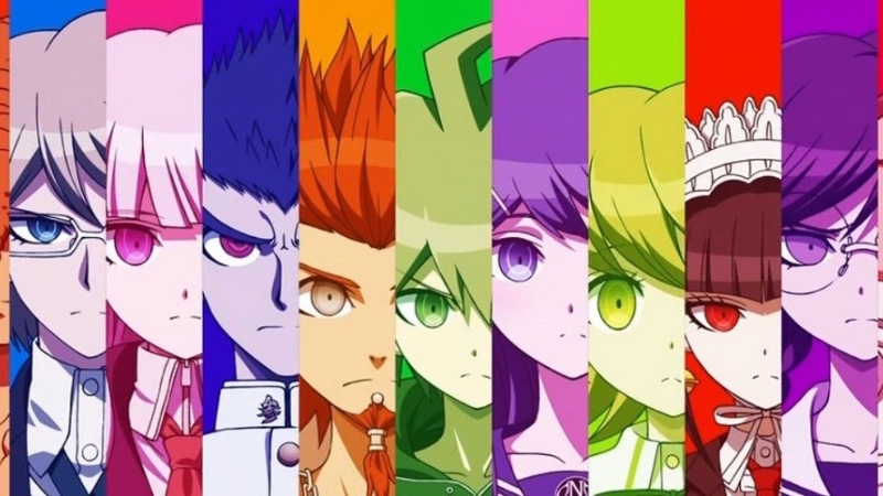 Cover Coloring Page - Danganronpa: Kibou no Gakuen to Zetsubou no Koukousei The Animation