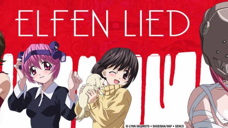 Cover Coloring Page - Elfen Lied