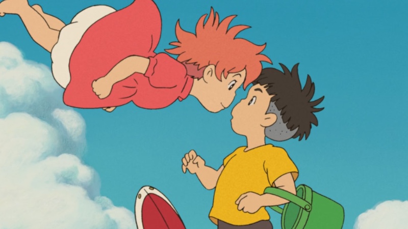 Cover Coloring Page - Gake no Ue no Ponyo