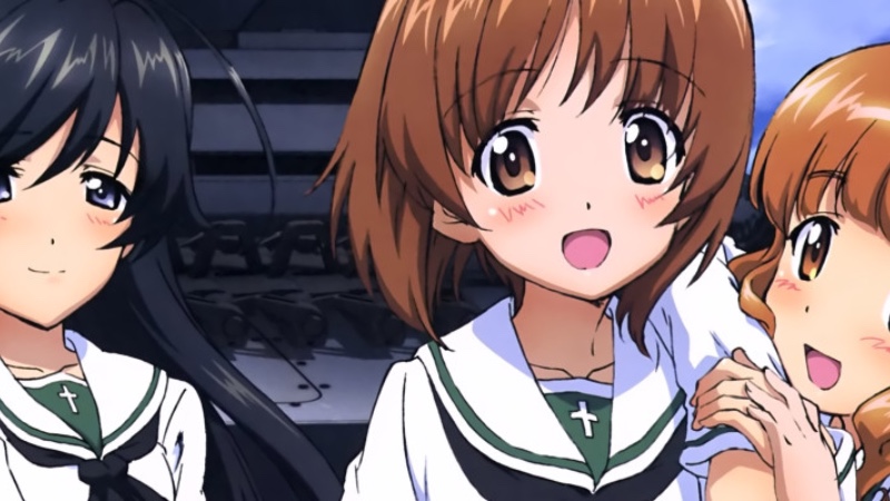 Capa Página para colorir - Girls & Panzer