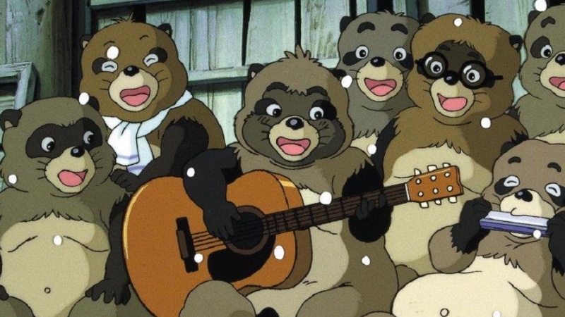 Capa Página para colorir - Heisei Tanuki Gassen Ponpoko