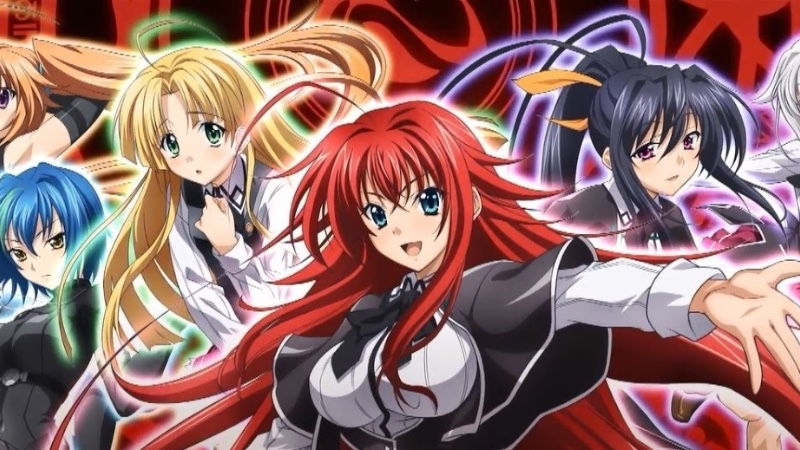 Capa Página para colorir - High School DxD