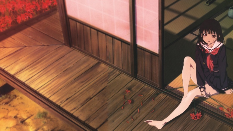 Capa Página para colorir - Jigoku Shoujo