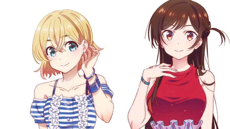 Capa Página para colorir - Kanojo, Okarishimasu