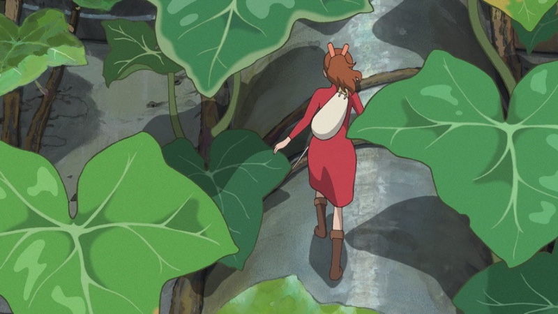 Capa Página para colorir - Karigurashi no Arrietty