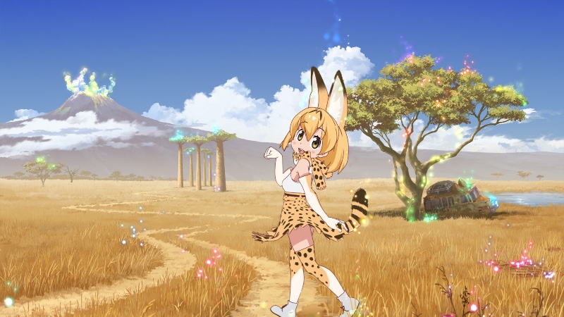 Capa Página para colorir - Kemono Friends