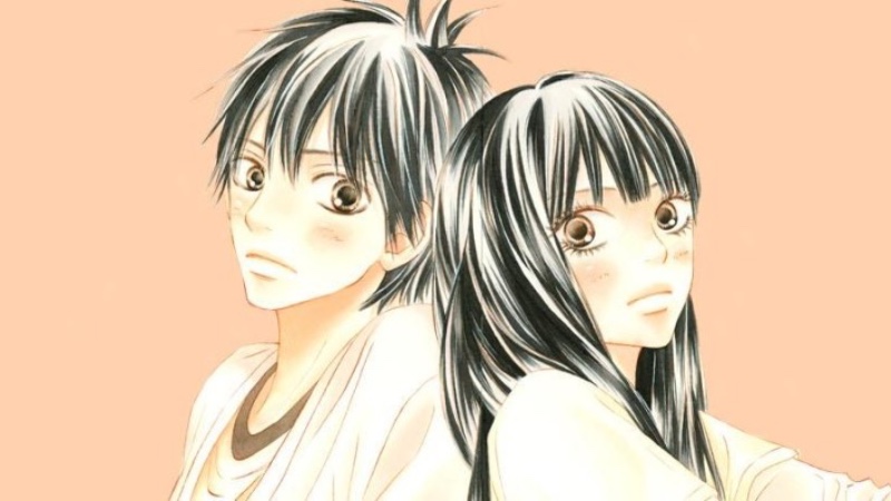 Capa Página para colorir - Kimi ni Todoke