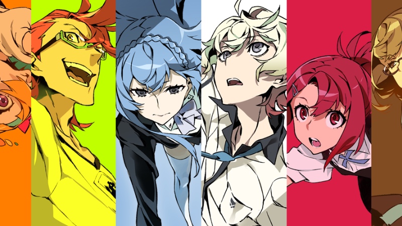 Cover Coloring Page - Kiznaiver