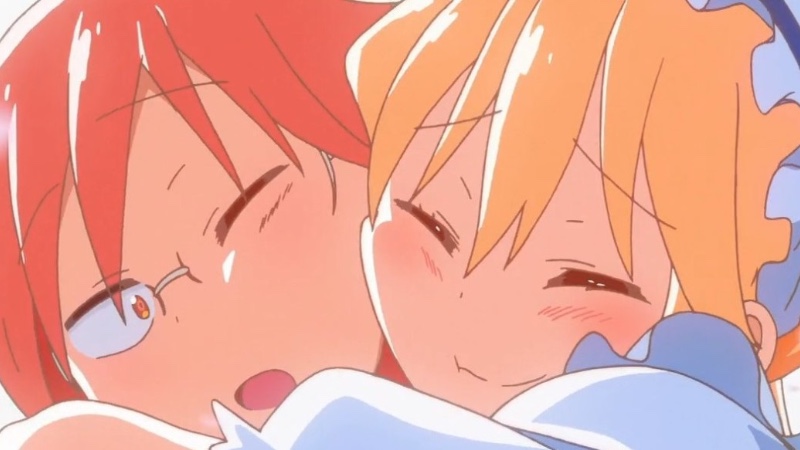 Capa Página para colorir - Kobayashi-san Chi no Maid Dragon