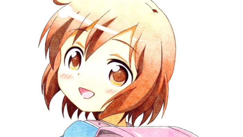Capa Página para colorir - Kotoura-san