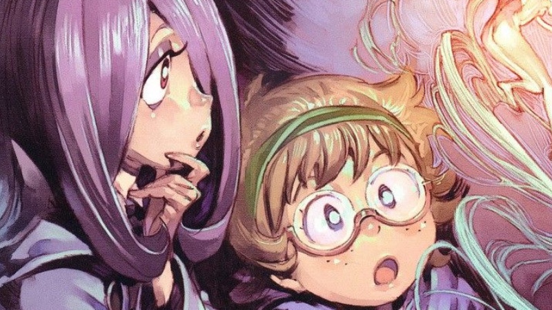 Capa Página para colorir - Little Witch Academia