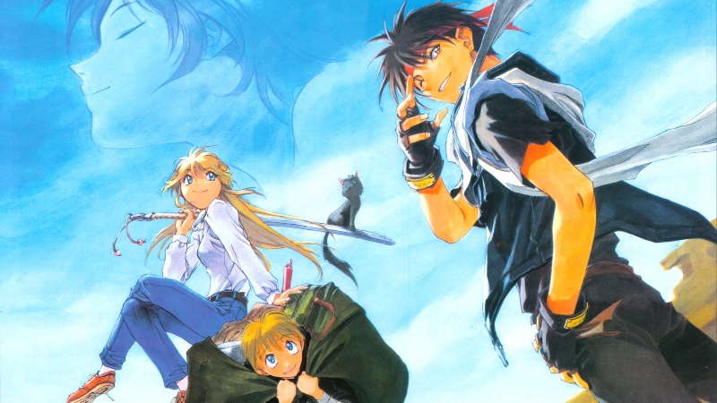 Capa Página para colorir - Majutsushi Orphen