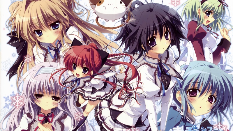 Capa Página para colorir - Mashiro-iro Symphony: The Color of Lovers