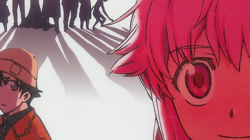 Cover Coloring Page - Mirai Nikki