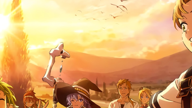 Capa Página para colorir - Mushoku Tensei: Isekai Ittara Honki Dasu
