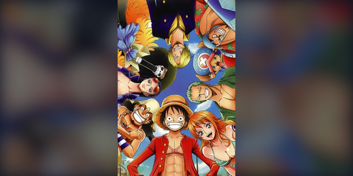 Capa Página para colorir - Arcos de One Piece
