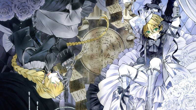 Capa Página para colorir - Pandora Hearts