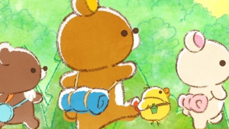 Capa Página para colorir - Rilakkuma