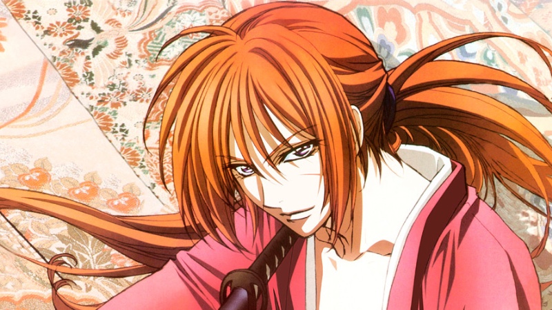 Cover Coloring Page - Rurouni Kenshin: Meiji Kenkaku Romantan