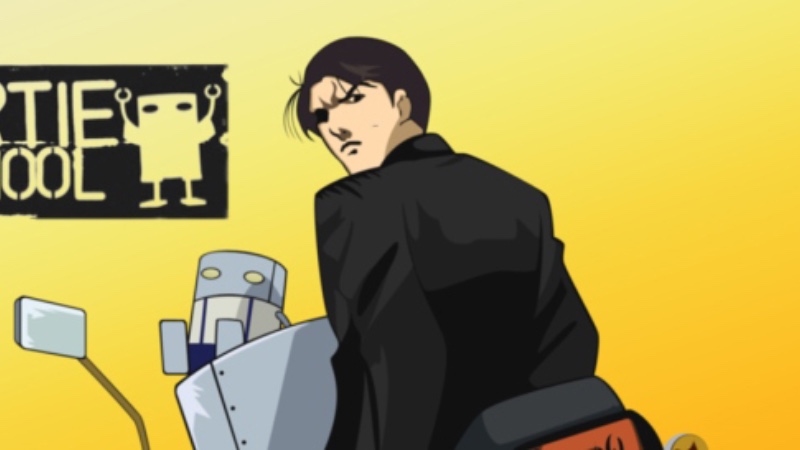 Cover Coloring Page - Sakigake!! Cromartie Koukou