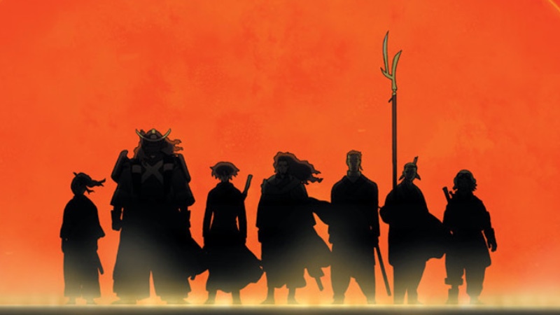 Capa Página para colorir - Samurai 7
