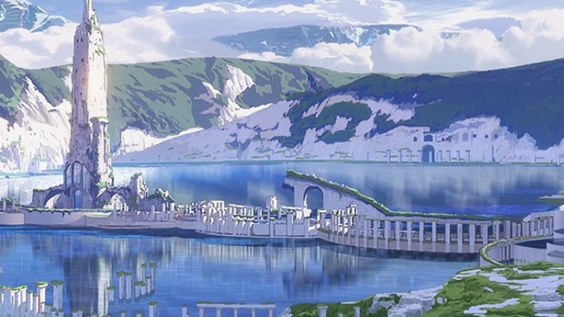 Capa Página para colorir - Sayonara no Asa ni Yakusoku no Hana wo Kazarou