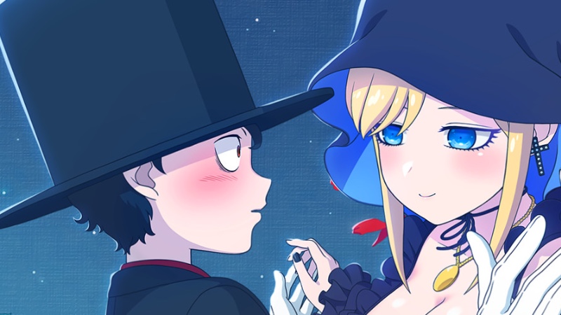Capa Página para colorir - Shinigami Bocchan to Kuro Maid