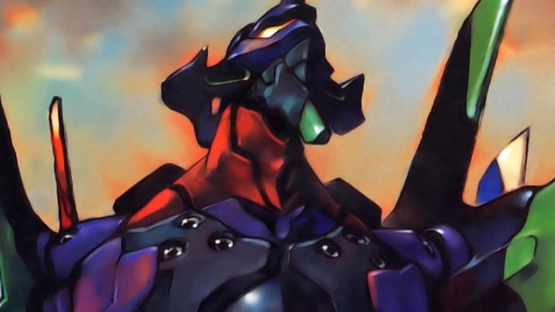 Cover Coloring Page - Shinseiki Evangelion