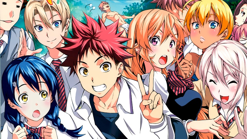 Capa Página para colorir - Shokugeki no Souma