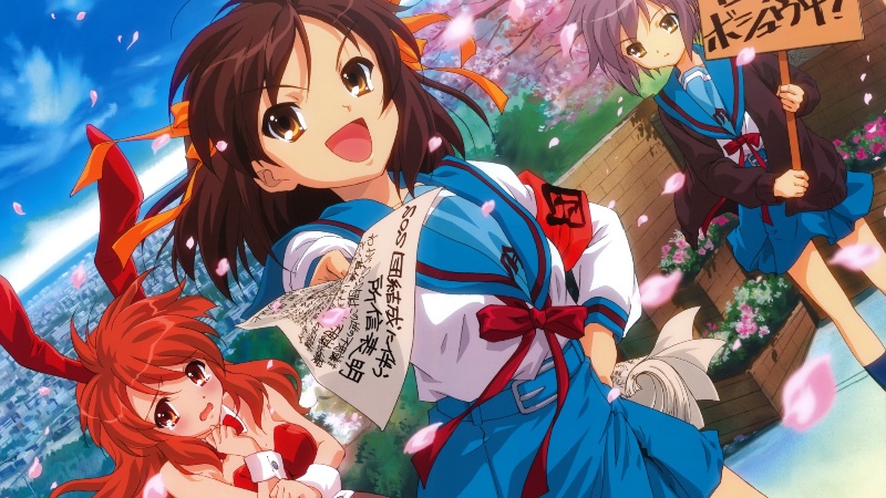 Capa Página para colorir - Suzumiya Haruhi no Yuuutsu