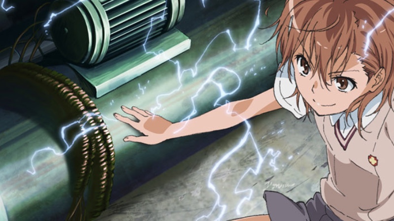 Capa Página para colorir - Toaru Kagaku no Railgun