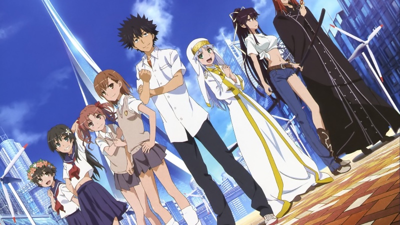 Capa Página para colorir - Toaru Majutsu no Index