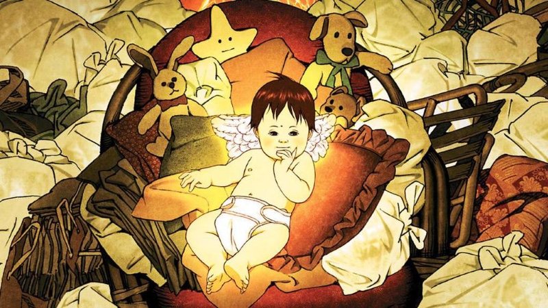 Capa Página para colorir - Tokyo Godfathers