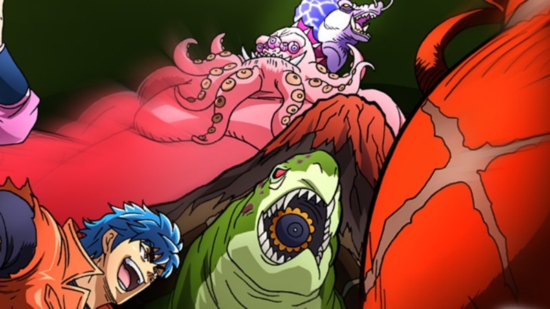 Capa Página para colorir - Toriko