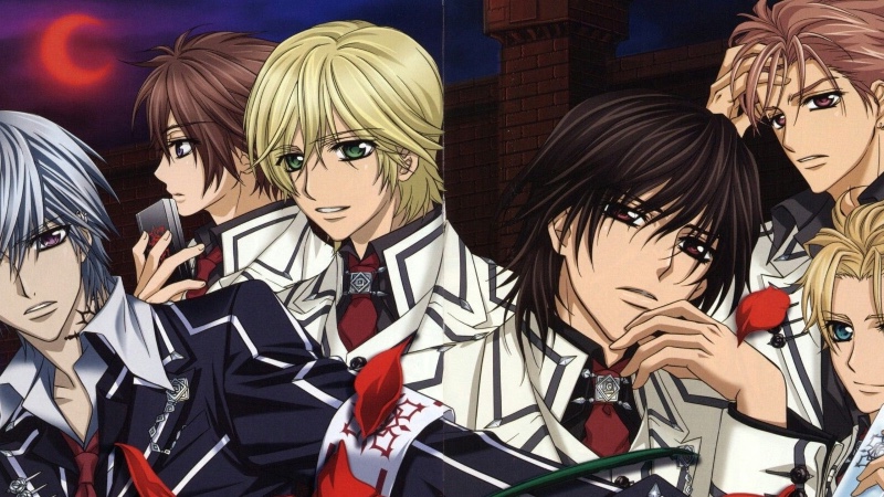 Capa Página para colorir - Vampire Knight