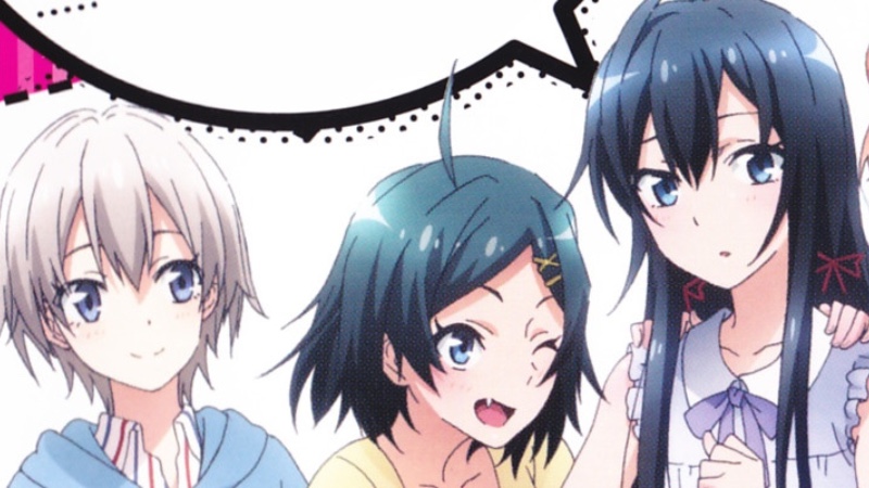 Capa Página para colorir - Yahari Ore no Seishun Love Comedy wa Machigatteiru.