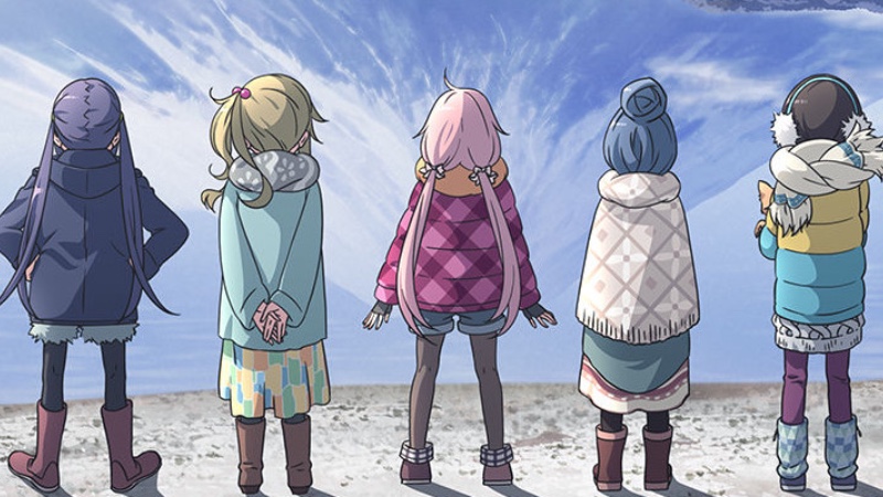 Capa Página para colorir - Yuru Camp△