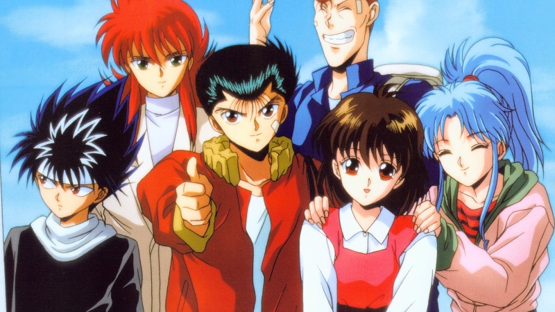 Cover Coloring Page - Yuu☆Yuu☆Hakusho