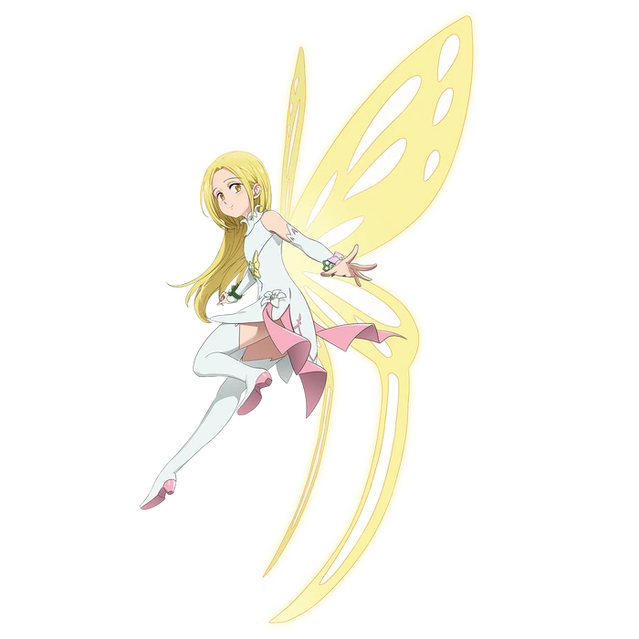 Blue Golden Wings Elaine
