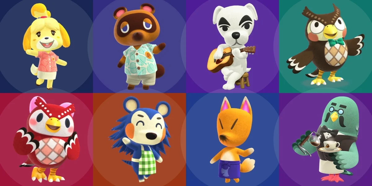 Cover Coloring Page - Animal Crossing: Special Characters