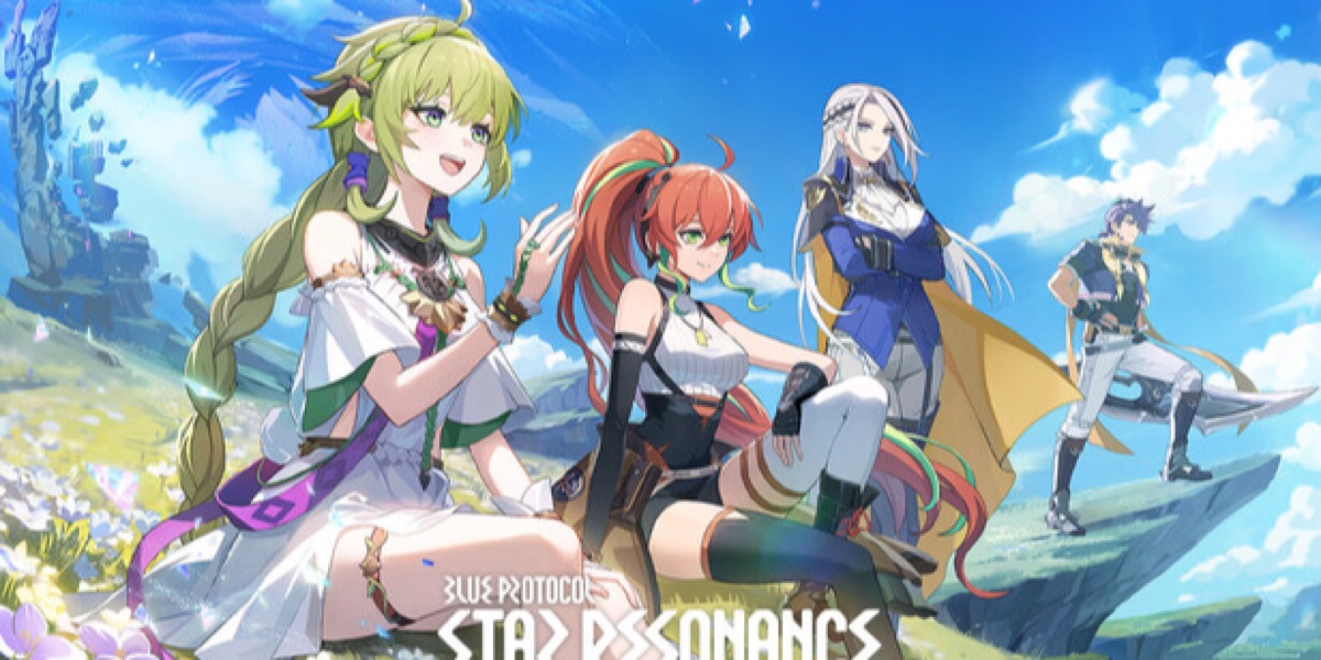 Cover Coloring Page - Blue Protocol: Star Resonance