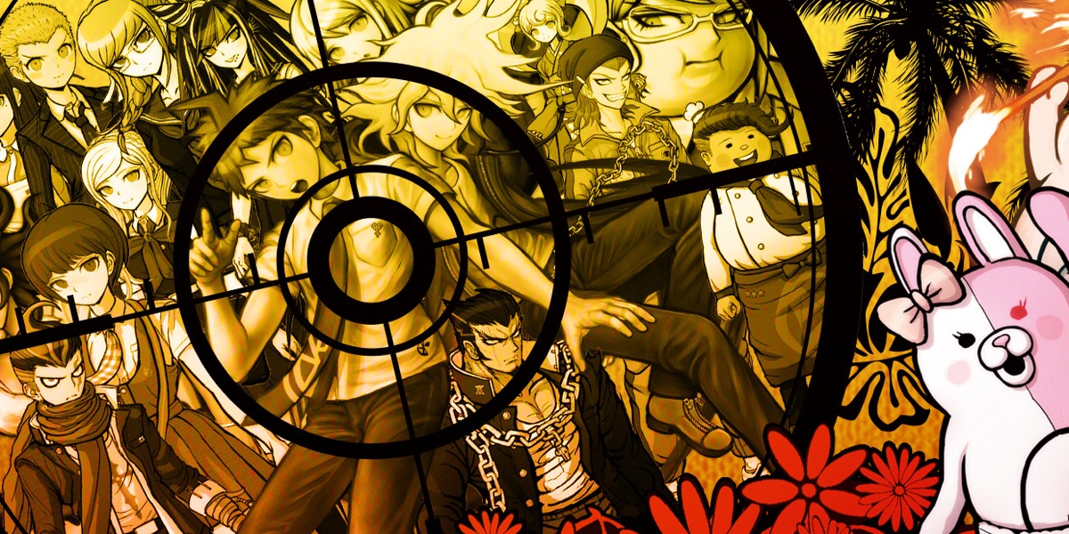 Cover Coloring Page - Danganronpa 2: Goodbye Despair