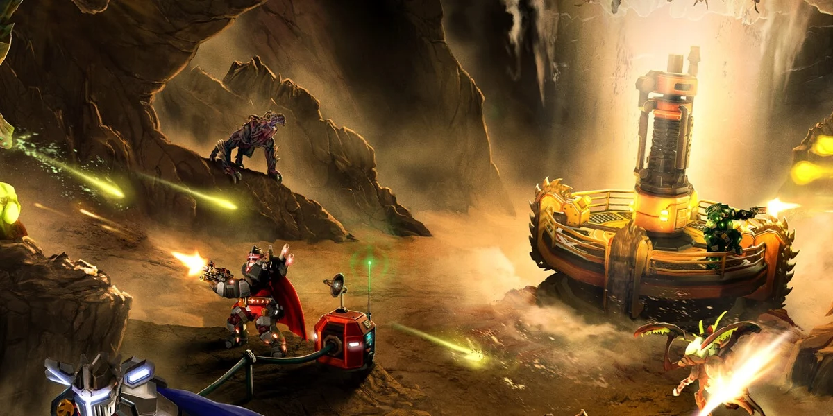 Portada Página para colorear - Deep Rock Galactic