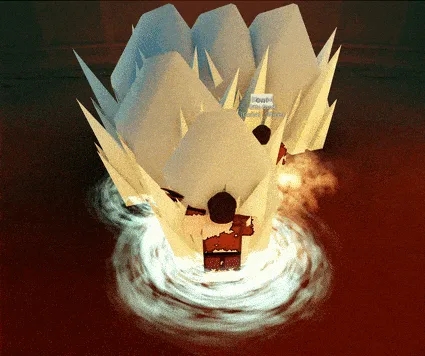 Ice Eruption